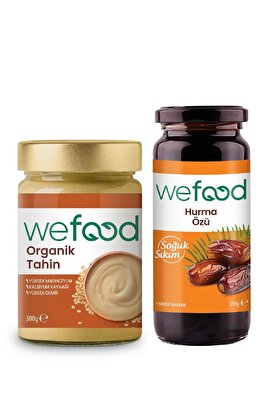 Organik Tahin 300 Gr + Hurma Özü 315 Gr ürün fotoğrafı