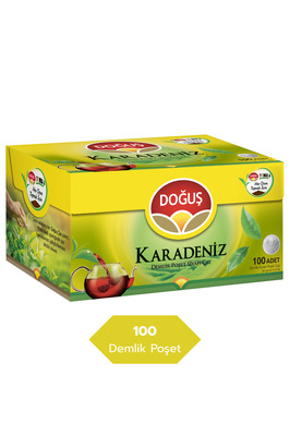 Karadeniz 3.2 gr 100’lü Bergamotlu Demlik Poşet Çay ürün fotoğrafı