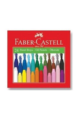 F.C 24 RENK REDLİNE KÖŞELİ PASTEL BOYA ürün fotoğrafı