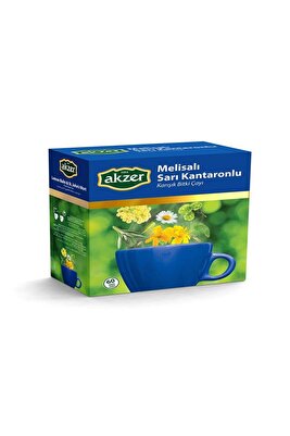 Melisalı Sarı Kantaronlu Çay 60'lı Süzen Poşet ürün fotoğrafı