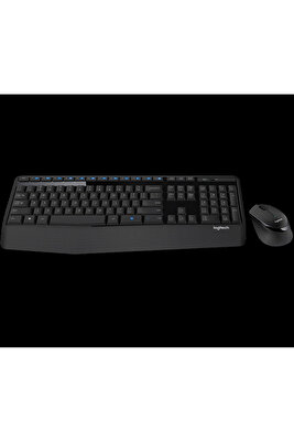 MK345 Kablosuz Türkçe Klavye Mouse Seti, Siyah 920-006514 ürün fotoğrafı