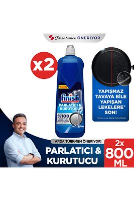 Bulaşık Makinesi  Parlatıcı & Kurutucu   Sıvı  1600 ml (800 ml x 2'li) ürün fotoğrafı