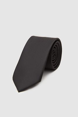 Ds Damat Siyah Düz 5,5 Cm Kravat ürün fotoğrafı