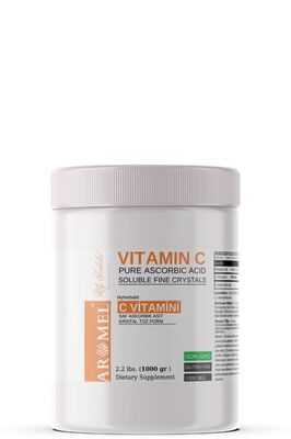 C Vitamini 1 Kg | Askorbik Asit | Avrupa,ekstra Saf | Yenilebilir Toz Form ürün fotoğrafı