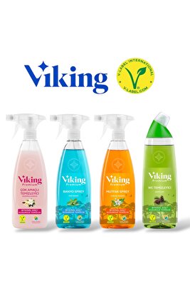 Premium 4'lü (çok Amaçlı, Banyo, Mutfak, Wc) Paket 750 Ml X 4 Adet ürün fotoğrafı