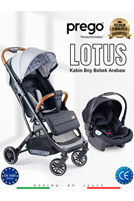 Lotus Katlanabilir Kabin Boy Travel Bebek Arabası ürün fotoğrafı