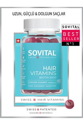 Hair Isviçre Patentli Saç Vitamini - 60 Gummy ürün fotoğrafı