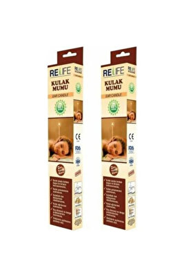 2 Kutu X Kulak Temizleme Mumu Çubuğu Ear Candle ( Bir Kutuda 2 Adet) ürün fotoğrafı