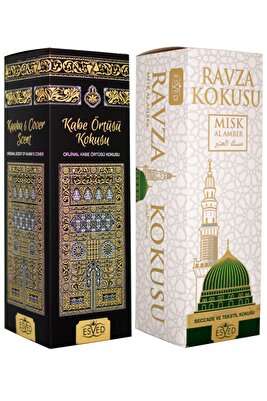 Kabe Örtüsü Ve Medine Ravza Kokusu Sprey 400 Ml. ürün fotoğrafı