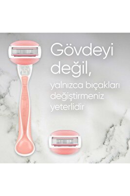 Venus Comfortglide Spa Breeze Kadın Tıraş Makinesi 4 Adet Yedek Tıraş Bıçağı ürün fotoğrafı