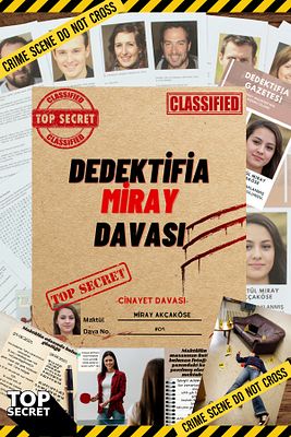 Dedektiflik Suçluyu Bulma Dedektif Oyunu Gizemli Davalar Miray Davası ürün fotoğrafı