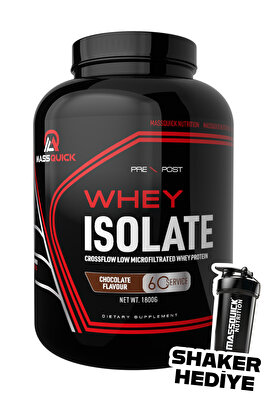 İSOLATE WHEY Çikolata Aromalı - 1800g - 60 Servis ürün fotoğrafı
