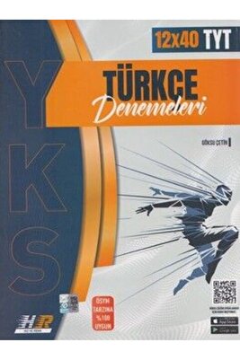 Hız ve Renk Yayınları TYT Türkçe 12 x 40 Denemeleri ürün fotoğrafı