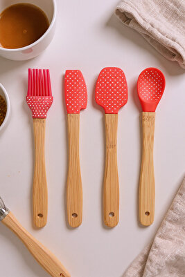 Bolly 4 Parça Spatula Seti Küçük ürün fotoğrafı