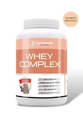 Complex Whey Protein Çikolata 2000g 60 Servis Kompleks Protein ürün fotoğrafı