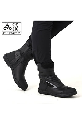 CE Belgeli Kışlık Motorcu Bot ürün fotoğrafı