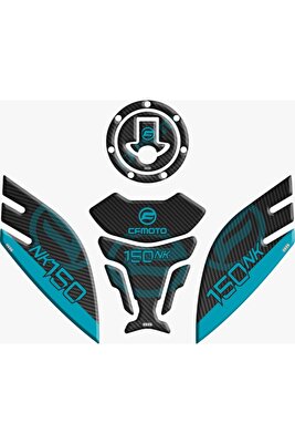 Cf Moto Nk 150 Motorsiklet Tank Pad 3d ürün fotoğrafı