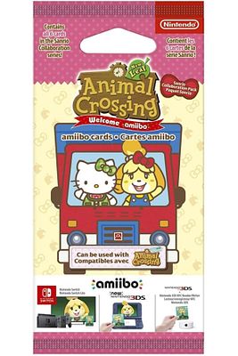 Animal Crossing Sanrio Amiibo Kart Set New Horizons ürün fotoğrafı