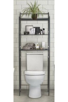 Retodesing Metal Wc Arka Rafı, Banyo Klozet Rafi, Kağıtlık ürün fotoğrafı