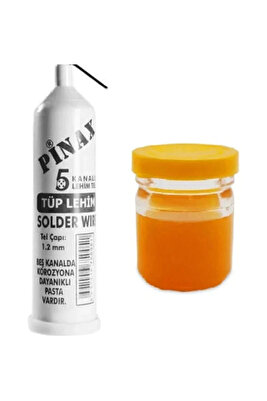 Tüp Lehim Teli 10 gr 1.2mm Lehim Pastası - 40gr TR ürün fotoğrafı