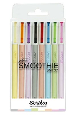 Smoothie Blister 8'li Jel Kalem ürün fotoğrafı