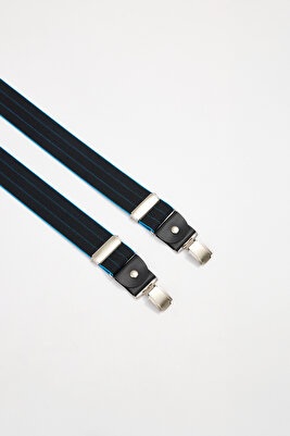 Erkek Siyah Pantolon Askısı ürün fotoğrafı