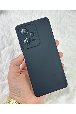 Redmi Note 12 Pro 5g ( Yurtdışı ) Lansman Kamera Korumalı Içi Kadife Yumuşak Silikon Mara Kılıf ürün fotoğrafı