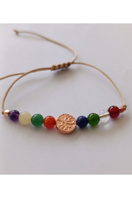 Ruhunun Renkleri: 9 Çakra Bilekliği ürün fotoğrafı
