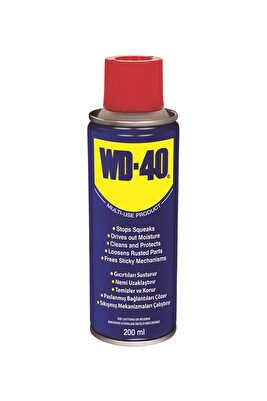 WD-40 Çok Amaçlı Sıvı, Yağ Çözücü, Pas Sökücü, Temizleyici ve Koruyucu, 200ml ürün fotoğrafı