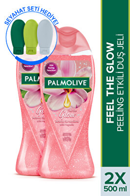 Aroma Sensations Feel The Glow Banyo Ve Duş Jeli 500 ml X 2 Adet + Seyahat Kiti Hediye ürün fotoğrafı