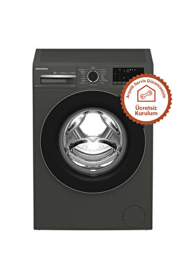 Gpwm 92644 Mg A Enerji Sınıfı 9kg 1200 Devir Çamaşır Makinesi Koyu Gri ürün fotoğrafı