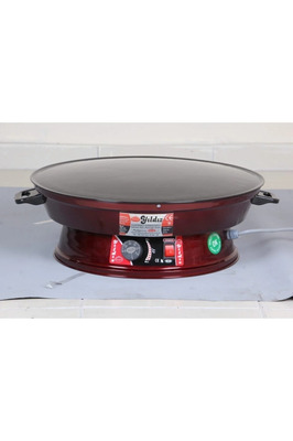 2000w Elektrikli Lüks Termostatlı 50 Cm Ekmek,gözleme,börek Ve Katmer Sacı ürün fotoğrafı