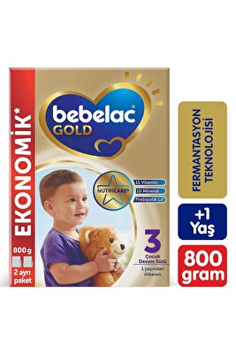 Gold 3 Devam Sütü 1 Yaş+ 800 Gr ürün fotoğrafı