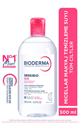 Sensibio H2O Hassas ve Normal Ciltler için Micellar Makyaj Temizleme Suyu 500 ml ürün fotoğrafı