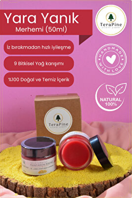 Doğal Kantaron Kremi Yara Ve Yanık Kremi, 9 Bitkisel Yağ, Iz Kalmasını Önler, Egzamalı Cilt ürün fotoğrafı