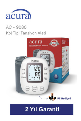 Ac-9080 Işıklı Ekranlı 198 Hafızalı Koldan Tansiyon Aleti ürün fotoğrafı
