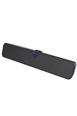 Ds102 Kablolu Usb/aux 6w Soundbar Taşınabilir Stereo Hoparlör Siyah ürün fotoğrafı