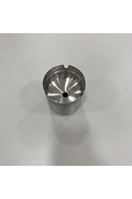 Paslanmaz Gövde Krom Kaplama Dekoratif Çelik Küllük 9 Cm ürün fotoğrafı