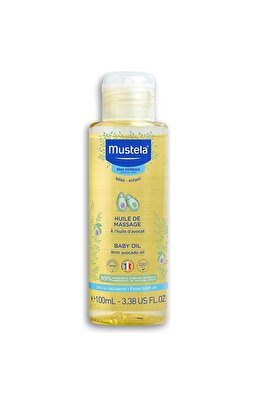 Avokado Yağı Içeren %99 Doğal Içerikli Nemlendirici Bebek Masaj Yağı 100 ml ürün fotoğrafı