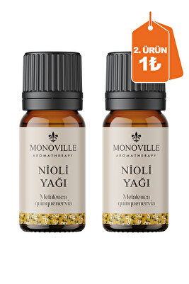 Nioli Uçucu Yağı 2'li Set %100 Saf ve Doğal (Niaouli Essential Oil) 2x10 ml ürün fotoğrafı