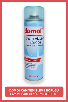 Cam Temizleme Köpüğü Cam Ve Parlak Yüzeyler 500 Ml ürün fotoğrafı