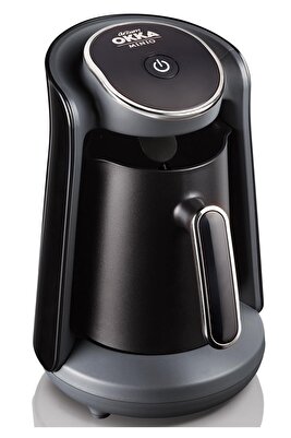 OK004 Okka Minio Türk Kahvesi Makinesi Krom ürün fotoğrafı