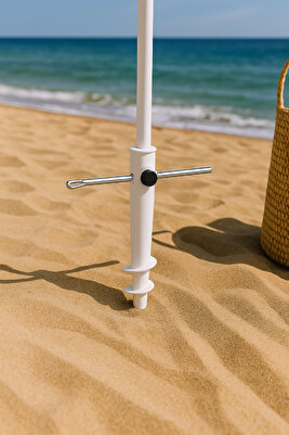 Metal Şemsiye Kazığı, Bahçe Ve Plaj Şemsiyesi Kazığı ürün fotoğrafı