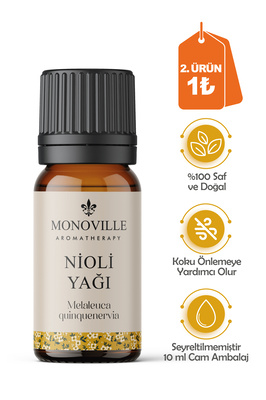 Nioli Uçucu Yağı 10 ml %100 Saf ve Doğal (Niaouli Essential Oil) ürün fotoğrafı