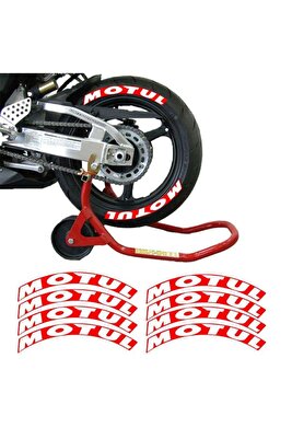 Motul Kırmızı 3D Lastik Yanak Yazısı ürün fotoğrafı