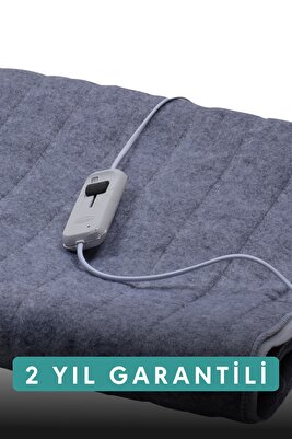 Çift Kişilik Antrasit Elektrikli Battaniye 155 X 115 Cm ürün fotoğrafı