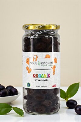 Organik Siyah Zeytin 310gr ürün fotoğrafı