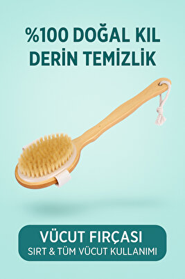 Banyo Fırçası 009 - Sırt ve Vücut için Derin Temizlik & Selülit Karşıtı ürün fotoğrafı