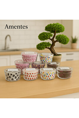 100'lü Muffin Browni Cupcake Kağıdı Kek Kalıbı Desenli ürün fotoğrafı