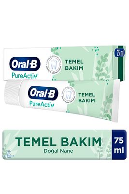 Pureactiv Temel Bakım Diş Macunu 75 ml - %99’u Doğal Bileşenlerden ürün fotoğrafı